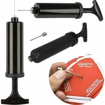 pumpička PUMPIČKA NA MÍČE RUČNÍ S JEHLOU PÍSTOVÁ PUMPA NA MÍČE