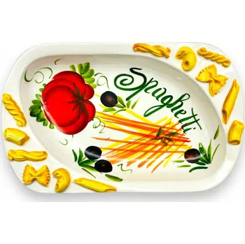 Keramika - Sicílie. Elegantní mísa na špagety! Přímo z Itálie