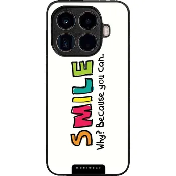 Pouzdro na mobilní telefon Lesklý kryt Mobiwear Glossy - Xiaomi 15T Pro - G073G Smile (Prémiové lesklé pouzdro, obal, kryt Mobiwear Glossy na mobil Xiaomi 15T Pro - G073G Smile, materiál Plast + TPU silikon - krytí po všech stranách, neošoupatelný potisk, tenké provedení, možnost)
