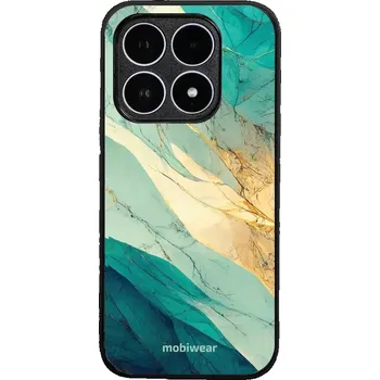 Pouzdro na mobilní telefon Lesklý kryt Mobiwear Glossy - Xiaomi 17 - G024G - Zlatavý a zelenkavý mramor (Prémiové lesklé pouzdro, obal, kryt Mobiwear Glossy na mobil Xiaomi 17 - G024G - Zlatavý a zelenkavý mramor, materiál Plast + TPU silikon - krytí po všech stranách, neošoupateln