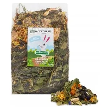 Krmivo pro hlodavce FactoryHerbs Nie Byle Badyle Králík 150g směs