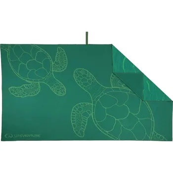 Lékárnička Rychleschnoucí osuška LifeVenture SoftFibre Trek Towel Velikost ručníku: XXL / Barva: tmavě zelená