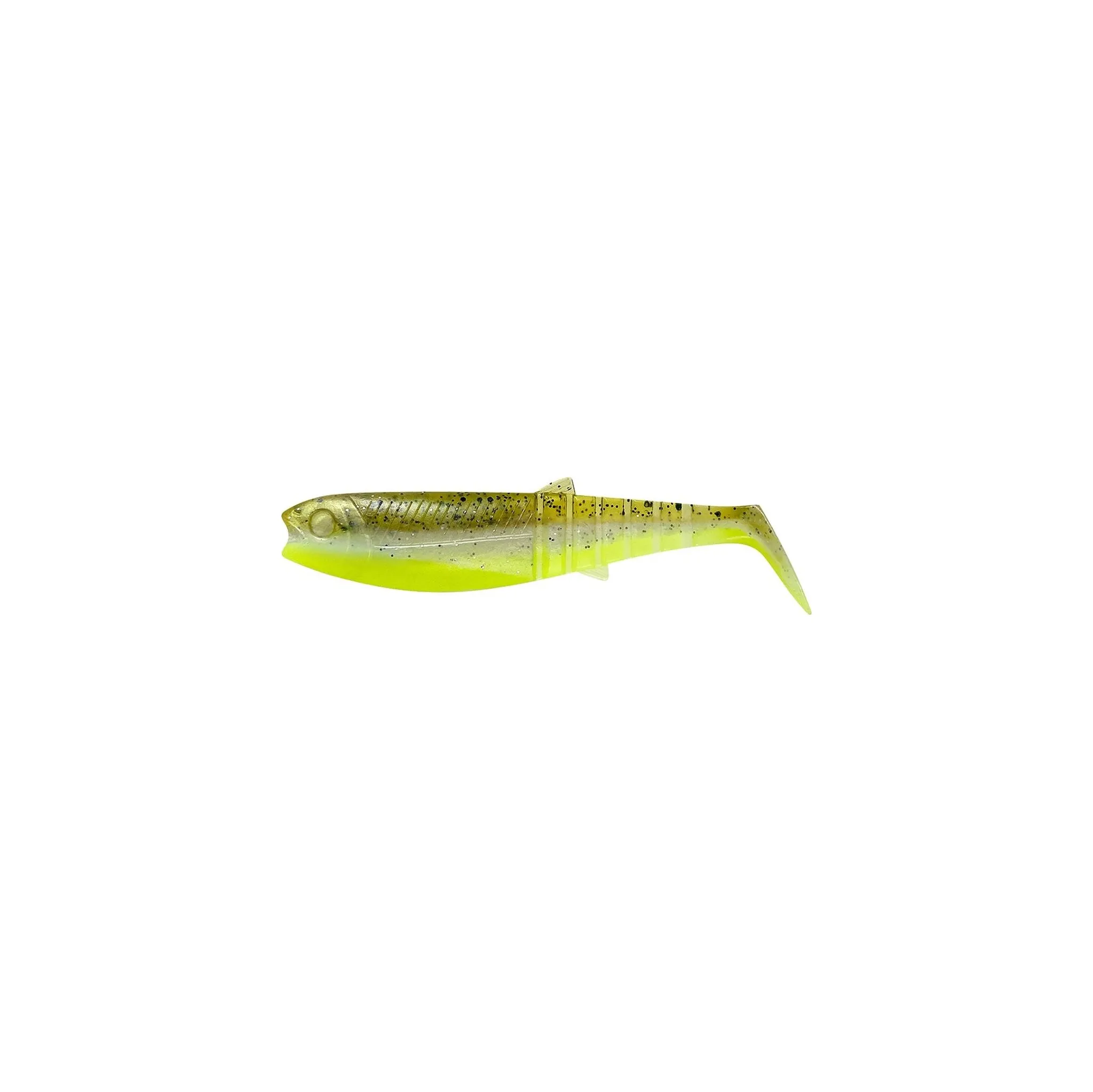Fotografie 1 - Umělá nástraha Savage Gear Cannibal Shad 8 cm 5 g Green Pearl Yellow