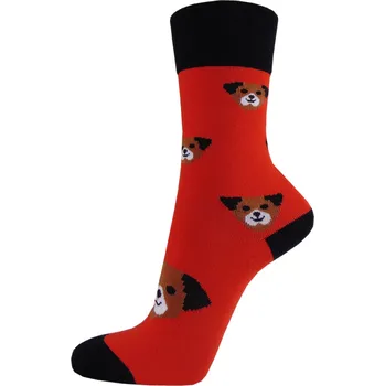 Dámské ponožky Veselé bavlněné ponožky PSÍK Vyberte velikost: 38 - 39