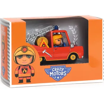 Hračka DJECO Crazy Motors autíčko Hasiči