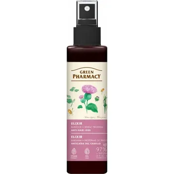 Vlasová regenerace GREEN PHARMACY Elixír proti vypadávání vlasů Lopuch 150 Ml