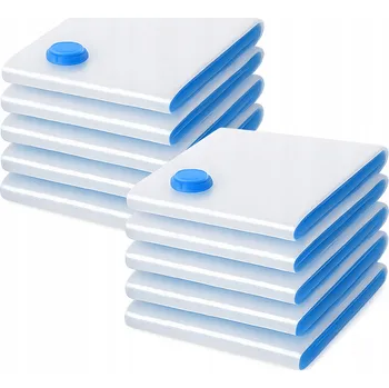 Povlečení Sada 10 ks vakuový pytel na oblečení Povlečení Deka 40x60 cm Pevné pytle