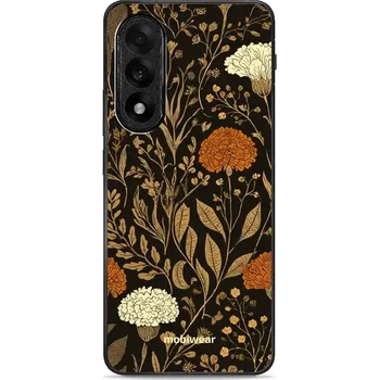 Pouzdro na mobilní telefon Lesklý kryt Mobiwear Glossy - OnePlus Nord 5 - V174S Béžová a oranžová kvítka (Prémiové lesklé pouzdro, obal, kryt Mobiwear Glossy na mobil OnePlus Nord 5 - V174S Béžová a oranžová kvítka, materiál Plast + TPU silikon - krytí po všech stranách,)