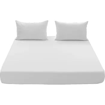 Prostěradlo PROSTĚRADLO S GUMOU 160x220x20 CM ČERNÉ MIKROVLÁKNO