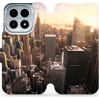 Pouzdro na mobilní telefon Flipové pouzdro Mobiwear - Xiaomi 17 - M138P New York (Knížkové flip pouzdro, obal, kryt na mobil Xiaomi 17 - M138P New York, materiál Umělá kůže + TPU - ochrana 360°, stojánek, silikonová vanička, magnetické zavírání)