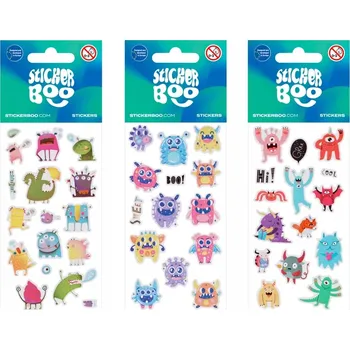 samolepka SAMOLEPKY samolepky STICKER BOO Příšerky 9996