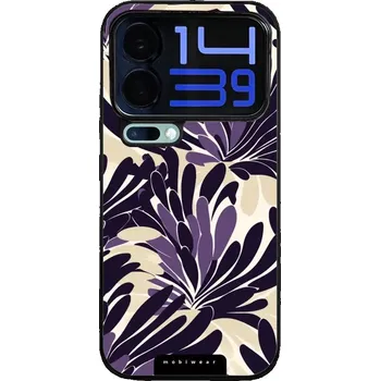 Pouzdro na mobilní telefon Lesklý kryt Mobiwear Glossy - Xiaomi 17 Pro Max - GA47G Fialová flóra (Prémiové lesklé pouzdro, obal, kryt Mobiwear Glossy na mobil Xiaomi 17 Pro Max - GA47G Fialová flóra, materiál Plast + TPU silikon - krytí po všech stranách, neošoupatelný potisk, tenk