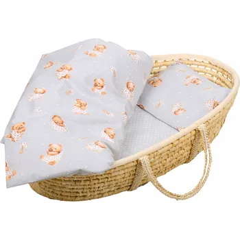 Povlečení POVLEČENÍ DO KOLÉBKY KOČÁRKU 2 DÍLNÉ 80x70cm BABYMAM