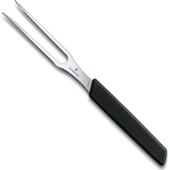 Kuchyňský nůž Vidlička na maso 15 cm černá SWISS MODERN - Victorinox (Vidlička 15 cm SWISS MODERN černá - Victorinox)