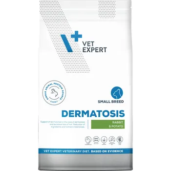 Krmivo pro psa VetExpert Vet Expert Veterinary Diet Dermatosis Rabbit&Potato Small Breed 2kg,8kg Balení.: 8 kg