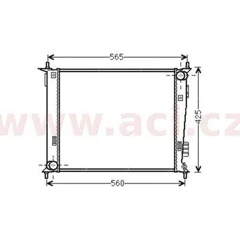 Chladič motoru Chladič, chlazení motoru ACI 83002143