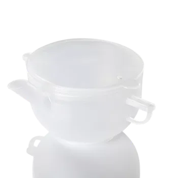 Sklenice Pohár s náustkem a uškem pro ležící pacienty - 300 ml