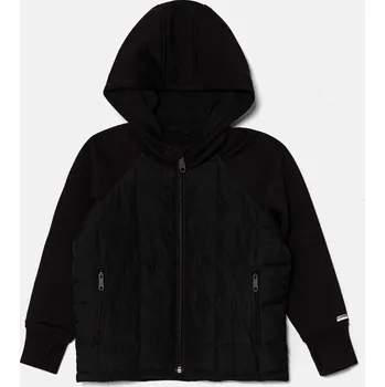 Chlapecká bunda Dětská bunda Abercrombie & Fitch černá barva, KI232-4010 KI232.4010 99X, vel. 122-125