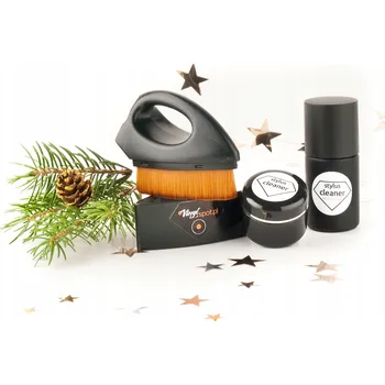 Příslušenství pro gramofon Sada na čištění vinylových desek, stylus, tekutina, gel žehlička