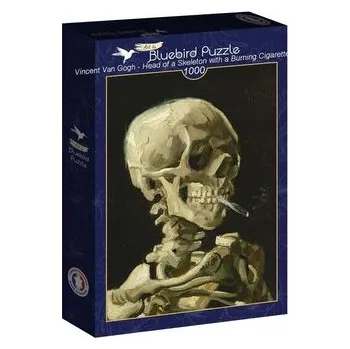 Puzzle Puzzle 1000 Van Gogh, Głowa szkieletu z płonącym..
