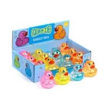 plyšák Gniotek Kaczka z brokatem MIX