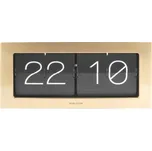 Designové nástěnné/stolní překlápěcí hodiny 5642GD Karlsson 37cm