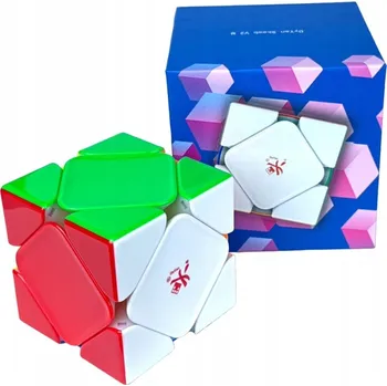 Hlavolam Logická kostka DaYan Skewb V2 MagLev Ball-Core UV