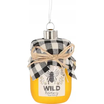 Vánoční dekorace Vánoční Koule zdobená vánoční koule 8,9 cm 1 ks