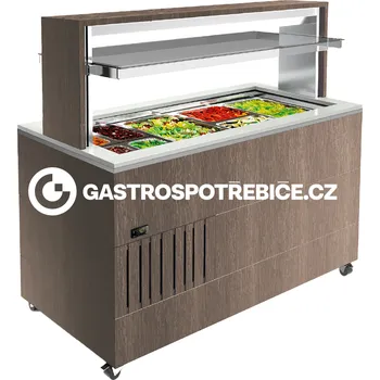 ENOFRIGO Vitrina bufetova vyhrivana DOGE ISOLA 1400 BM
