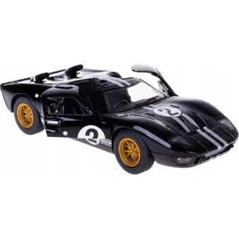 autíčko FORD GT40 MKII HERITAGE MODEL KINSMART 1:32 ČERNÝ