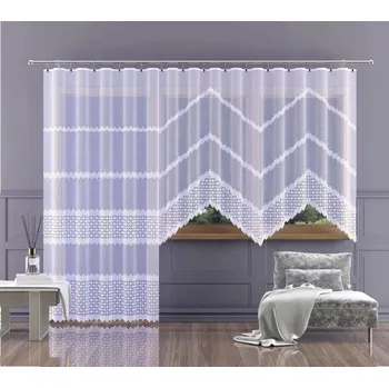 Obraz Záclona na metry žakárová, šířka 160 cm