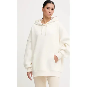 Dámská mikina Mikina Guess AELIA dámská, béžová barva, s kapucí, s aplikací, V5BQ12 KB681 V5BQ12.KB681 01X, vel. M