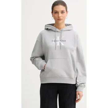 Pánská mikina Mikina Calvin Klein Jeans LV047E221G šedá 09X, vel. XS