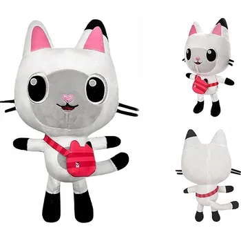 plyšák Plyšová Hračka Panduś Gábinin Kouzelný Domek bílá plyšová hračka 30 cm