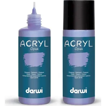 Vodová barva Darwi Opak Akrylová barva Lavender 80 ml 1 ks
