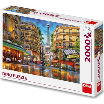 Puzzle Odlesky Paříže 2000 dílků