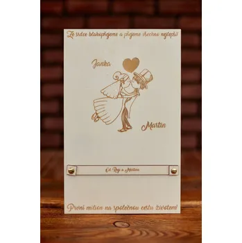 Svatební dekorace Milionový svatební dar