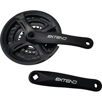Klika na kolo Extend MTB Alloy 42/34/24z, 175mm (OEM) (Kliky Extend MTB Alloy 42/34/24z, 175mm (OEM))