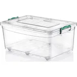 Box 50l MULTI, 59x39x32,5cm, s kolečky, vysoký, plast