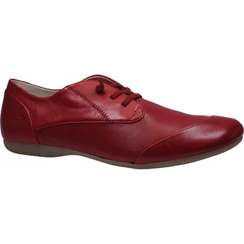 Dámské polobotky Vycházková obuv, Josef Seibel, Fiona 01, rubin: Červená Hladká kůže 29,8 45 G - standardní šíře (28142-28145)