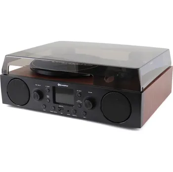 Hi-Fi komponenty Gramofon Roadstar TTR-7850ED+BT dřevo