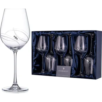 Sklenice Atlantis Swarovski kalich 500 ml - 6ks