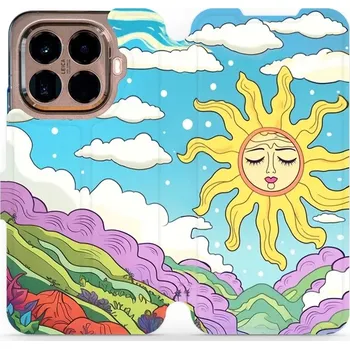 Pouzdro na mobilní telefon Flipové pouzdro Mobiwear - Xiaomi 15T Pro - VP57S Barevný svět (Knížkové flip pouzdro, obal, kryt na mobil Xiaomi 15T Pro - VP57S Barevný svět, materiál Umělá kůže + TPU - ochrana 360°, stojánek, silikonová vanička, magnetické zavírání)