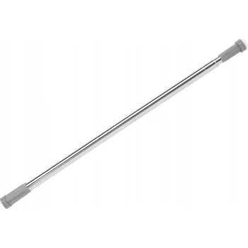 Tyč na sprchový závěs Rozpěrná tyč do sprchy 5five Simply Smart 110-200 x 3,2 mm stříbrná