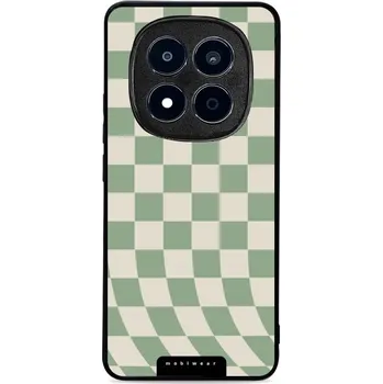 Pouzdro na mobilní telefon Lesklý kryt Mobiwear Glossy - Xiaomi Redmi Note 15 Pro Plus 5G - GA58G Zelená a béžová šachovnice (Prémiové lesklé pouzdro, obal, kryt Mobiwear Glossy na mobil Xiaomi Redmi Note 15 Pro Plus 5G - GA58G Zelená a béžová šachovnice, materiál Plast + TPU silik