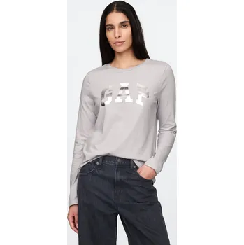 Dámské tričko GAP Dámské Tričko s logem Gap Šedá XS (2572671)