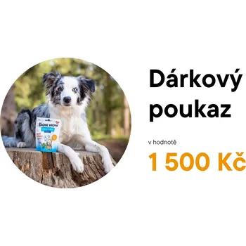 Dárkový potravinový koš Bow Wow Dárkový poukaz 1500 Kč