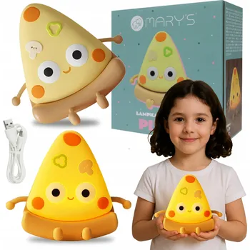 Lampička Noční lampa Ecolight žlutá