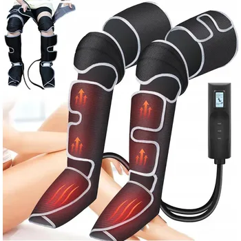 Masážní přístroj Přístroj pro Lymfatickou Drenáž Kompresní Masážní Přístroj na Nohy Presoterapie 6 Režimů