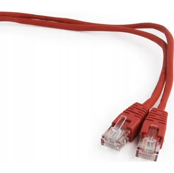 Síťový kabel Patchcord Gembird U/UTP 5e RJ45 / RJ45 3 m červený